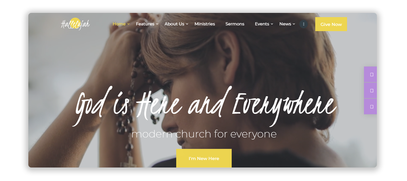 Hallelujah | Church & Religion WordPress Theme