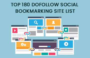 Top 180 Dofollow Social Bookmarking Site List